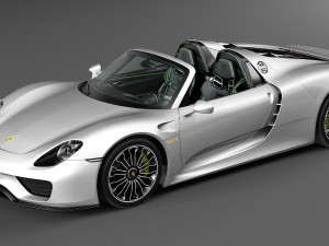 porsche 918 3D Model