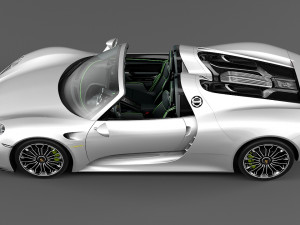 porsche 918 3D Model