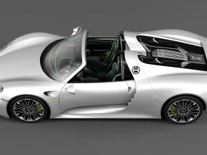 porsche 918 3D Model