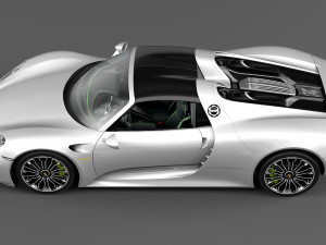 porsche 918 3D Model