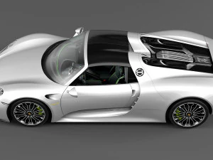 porsche 918 3D Model