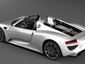 porsche 918 3D Model