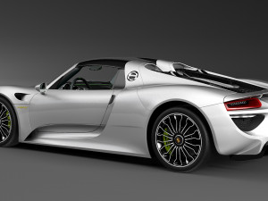 porsche 918 3D Model