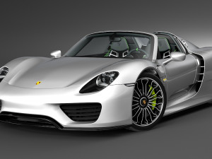 porsche 918 3D Model
