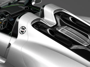 porsche 918 3D Model