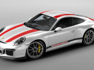 porsche 911 r 3D Model