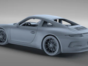 porsche 911 r 3D Model