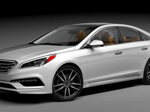 Hyundai Sonata Modelo 3D