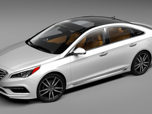 hyundai sonata 3D Модель