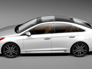 hyundai sonata 3D Модель