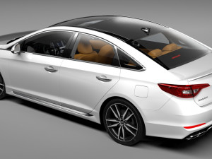 hyundai sonata 3D Модель