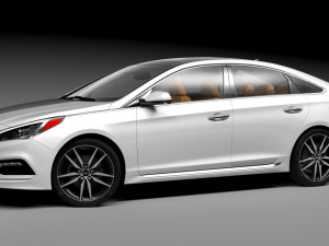 hyundai sonata 3D Модель