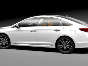 hyundai sonata 3D Модель
