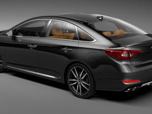 hyundai sonata 3D Модель