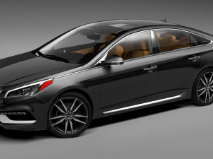 hyundai sonata 3D Model