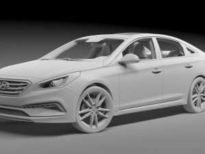 hyundai sonata 3D Модель