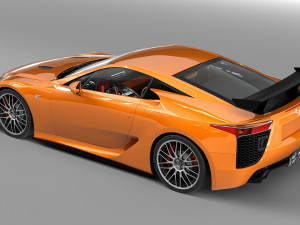 lexus lfa nurburgring Modello 3D