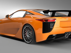 lexus lfa nurburgring Modello 3D