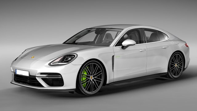 porsche panamera turbo s 3D Модель .c4d .max .obj .3ds .fbx .stl .blend 