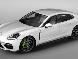 porsche panamera turbo s 3D Модель
