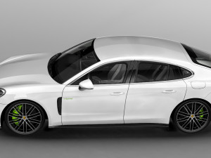 porsche panamera turbo s 3D Модель