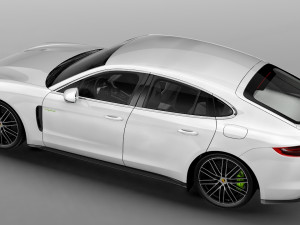 porsche panamera turbo s 3D Модель