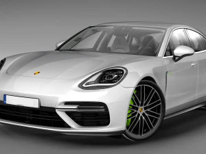 porsche panamera turbo s 3D Model