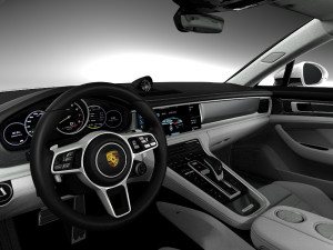 porsche panamera turbo s 3D Модель