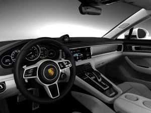 porsche panamera turbo s 3D Model