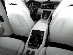 porsche panamera turbo s 3D Model