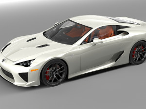 lexus lfa 3D Модель
