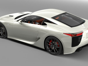 lexus lfa 3D Модель