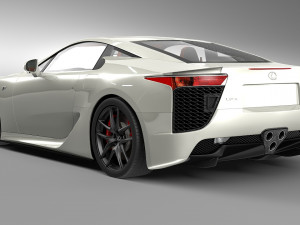 lexus lfa 3D Модель