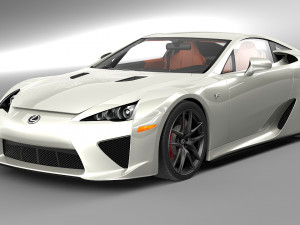 lexus lfa 3D Модель