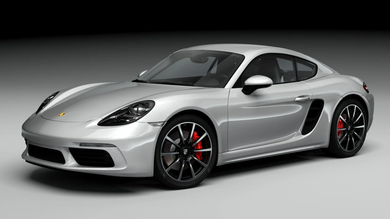 porsche cayman 718 3D Model .c4d .max .obj .3ds .fbx .stl .blend 