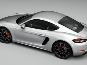 porsche cayman 718 Modelo 3D