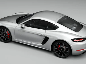 porsche cayman 718 3D Model