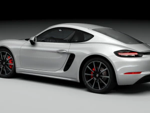 porsche cayman 718 3D Model