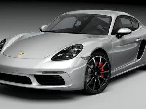 porsche cayman 718 3D Model
