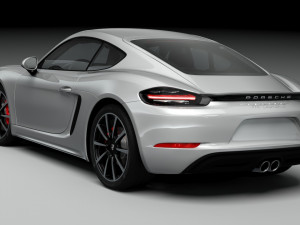 porsche cayman 718 Modelo 3D