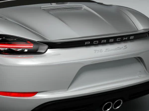 porsche cayman 718 3D Model