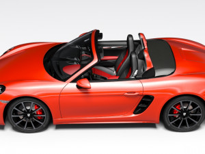 porsche boxster 718 Modello 3D