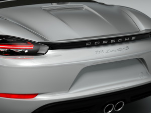 porsche boxster 718 Modello 3D