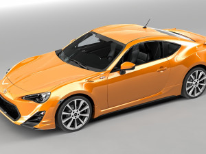 toyota gt86 trd 3D Model