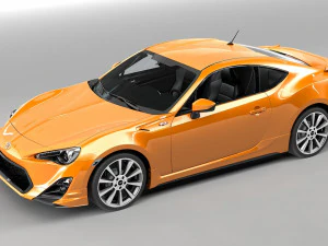 toyota gt86 trd 3D Model