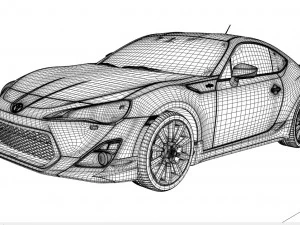 toyota gt86 trd 3D Model