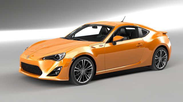 toyota gt86 Modelo 3D .c4d .max .obj .3ds .fbx .stl .blend 