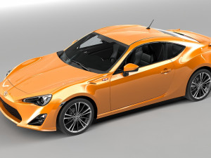 toyota gt86 Modelo 3D