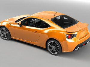 toyota gt86 Modelo 3D