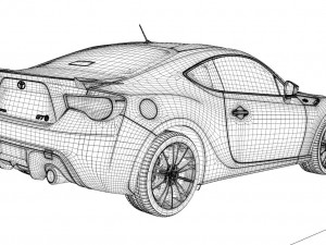 toyota gt86 Modelo 3D